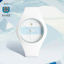 Argentina National Team Official Product丨Silicone Sports Watch New Fashion Casual Watch Messi Fan Gift