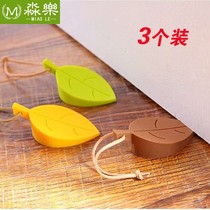 Creative door stopper windproof retainer Anti-pinch hand anti-collision safety door stopper prevents windows from touching rubber tree leaves door stopper