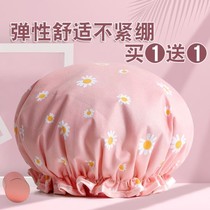 Shower cap waterproof women fashion cartoon adult female Bath anti hair wet cap children Girl cute Korean headgear