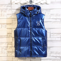New down vest mens and womens sleeveless vest jacket thick Joker top down vest tide