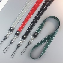 High-end mobile phone lanyard hanging neck strong and durable rope chain universal hanging belt female oblique span can be removed