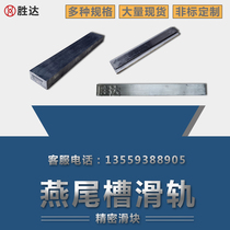 Shengda cast iron rodless slider dovetail slide slide guide rail drag plate one-way straight line translation precision track
