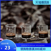 MHW-3BOMBER Bomber Espresso Cup with scale shot coffee Cup Glass Small cup Ounce cup