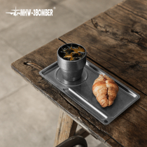 MHW-3BOMBER Bomber Coffee Cup Cream Double Stainless Steel Cup Ice American Latte Cup Beer Cup