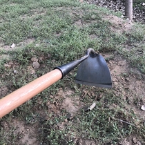  Weeding tools thickened wide hoe Household garden art vegetable planting wasteland old-fashioned dual-use hoe small hoe weeding artifact