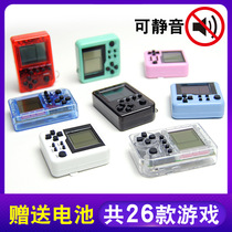Japanese mini game keychain pendant nostalgic pocket small Tetris game console handheld