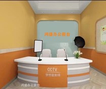 Broadcasting station eloquence school broadcasting table studio studio children's news director table interview table bar customization