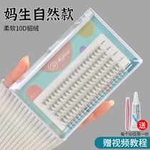 Net red grafting eyelashes hair 0 07 mink hair 10 roots self-planted eyelashes super soft hair