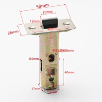 Universal type 51 60 70MM bathroom lock core lock tongue single tongue wooden door lock door lock bathroom single lock tongue accessories