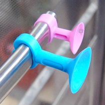 Large small and medium package door suction-free washroom door suction-sticking bedroom anti-bump door gear rubber suction door