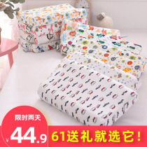 Net red explosive childrens latex pillow gift pillow student child pillow cartoon cute cervical spine cotton pillow cover