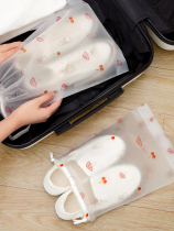 New shoe bag shoe storage bag slipper packing dust bag transparent travel artifact waterproof shoe cover