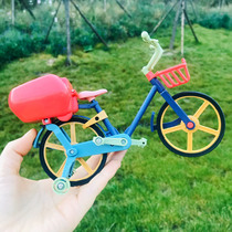 Simulation mini toy sharing bicycle electric bicycle model Light Music boys and girls 1-2-3 years old
