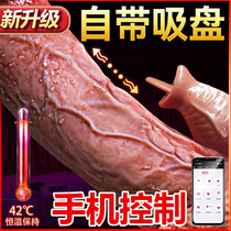 Dildo female products Self-cleaning stick Passion fun utensils Female-specific sex tools masturbator heating simulation penis