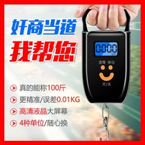 Mini weighing portable scale portable high-precision household express weighing small scale spring scale student teaching mechanical scale