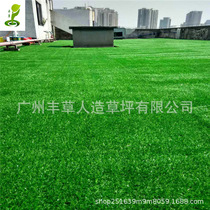 Green artificial grass 10mm high sun-resistant drenching artificial grass indoor and outdoor green carpet fake grass