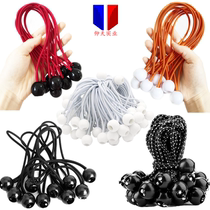 Ball elastic tie rope camping rope tent rope multi-function ball head elastic rope strapping rope binding bag strap