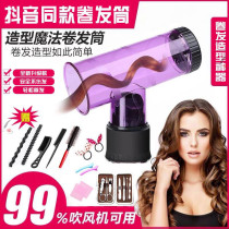 Big wave Pear Flower Magic curler blowing curling hair artifact electric hair dryer universal interface tremble sound lazy hair dryer