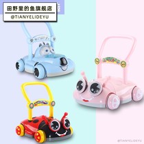 Push Walker anti-o-leg trolley girl multifunctional male baby anti-rollover toddler cart Walker
