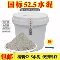 Ordinary Portland cement po52 5 high grade 525 black cement waterproof repair loophole quick-dry hard early strong experiment