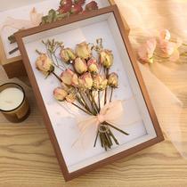 Hollow dry flower photo frame 3cm book method works medecor display frame 5cm stereopsis butterfly shell specimen frame mounted picture