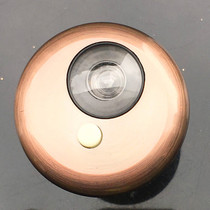 Household security door mirror cat eye with doorbell two-in-one anti-prying metal integrated door eye hole 35mm Universal