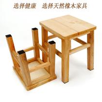 Coffee table stool home wood small stool square stool sofa stool childrens log simple shoe stool small wooden bench bench