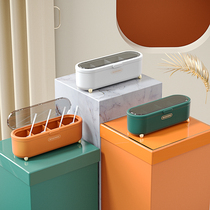 Seasoning box combination set household kitchen supplies salt sugar monosodium glutamate four-grid storage multi-compartment light luxury seasoning cans