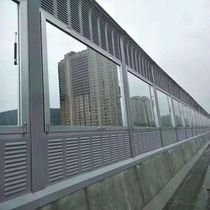 Highway sound insulation screen Community barrier Louver sound railway custom noise board metal sound insulation board Road