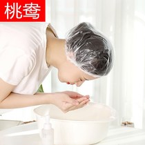 Duck bath transparent shower cap female thick waterproof beauty salon special heating oil cap household disposable enlarged head