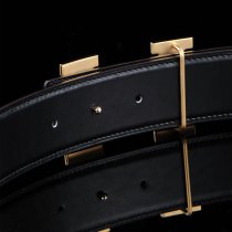 New Belt Men Genuine Leather Luxury Goods Business Casual Bull Leather Pants With Young Belt Tide High-end Fashion