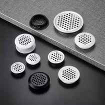 Stainless steel breathable hole cover Gas stove vent kitchen cabinet vent mesh shoe cabinet round breathable hole decorative cover