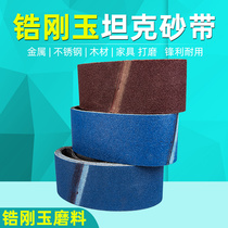 Tank machine abrasive belt roll 610*100 special annular sand belt woodworking polishing metal grinding abrasive belt wheel accessories
