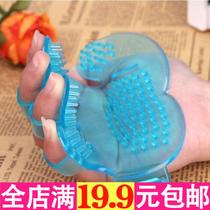 one thousand Pie Pet Dog Bath Comb Massage Brush Glove Brushed Glove Type Rubber Brush