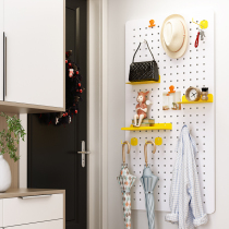 Entrance door key hanger rack creative decoration hook storage wall clothes hanger wall hanging wall