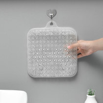 Washing feet and rubbing feet artifact lazy people brush foot mat plantar massage mat bathroom anti-skid pad bath rub back to remove dead skin home