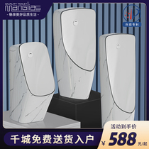 Household urinal Wall-mounted floor-standing urinal Sensor urinal Mens standing color urinal