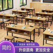 School desk Organization Living room desk Classroom double desks and chairs Campus hosting Simple tables and stools Home lunch Tomei