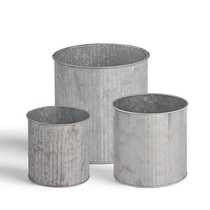 Home Floral Bucket Iron Bucket Decoration Flowers Casks Bouquet Fields Garden Intake Buckets Gardening Ornaments Make Old Tin Flower Barrel Brief Approb.