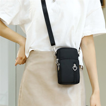 2021 mobile phone bag female messenger mini small bag Summer mobile phone bag vertical halter neck portable wrist coin purse
