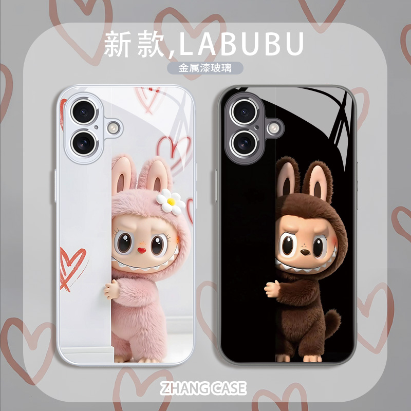 Labubu情侣移动器材壳实在正适合iPhone全部机型吗。适配性和颜值为啥样?