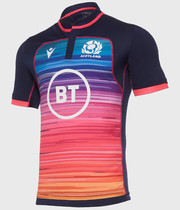 2021 Scottish training suit English Rugby jersey short sleeve top mens Scotland Rugby boutique