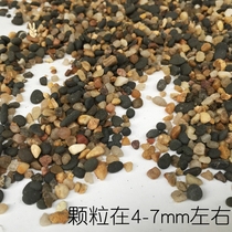 Stream stone natural river sand Daiji sand colorful sand stone rat fish South American fish tank bottom sand water Family landscape sand