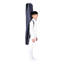 Imported PBT shoulder portable fencing sword bag(black navy blue) equipment and equipment