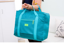 Large travel capacity Lightweight storage folding travel suitcase trolley case Outdoor luggage bag portable folding