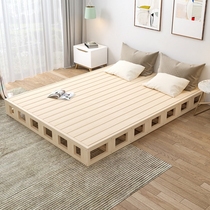 Solid Wood hard board extra bed board widened adult splicing tatami bed plate bed without bedside bed bed shelf