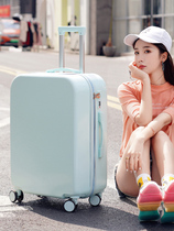  Small fresh suitcase ins net celebrity female 20 inch small student 24 travel universal wheel password trolley male suitcase