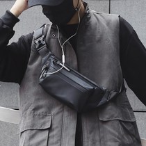 Chest bag waterproof mens running bag personality Leisure outdoor sports shoulder bag fashion Korean version of the trend dead flying riding bag