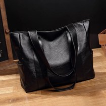 Small fragrance big bag (texture) womens bag 2021 new wild handbag satchel shoulder simple large bag