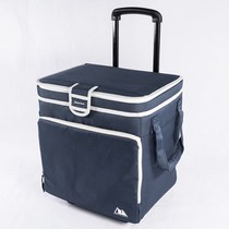 Ice Cubes Thermostatic Barrel On-board Outdoor selling cold boxes Chilled Boxes Selling Meat Pendulum-stall pull-bar-style Ice Cubes of Ice Cubes